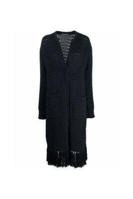 dark-blue-chunky-knit-frayed-edge-cardi-coat