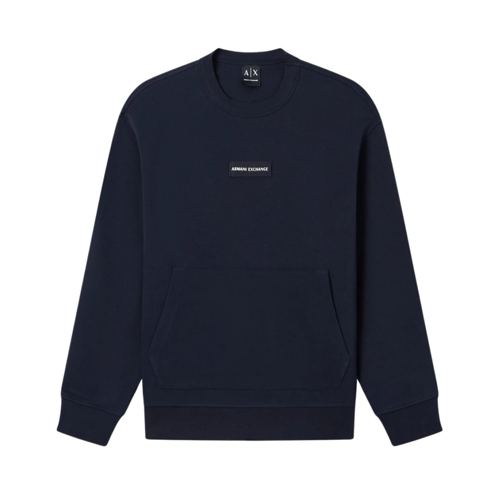 Armani Exchange Uomo Blu Felpe, Xl, New,