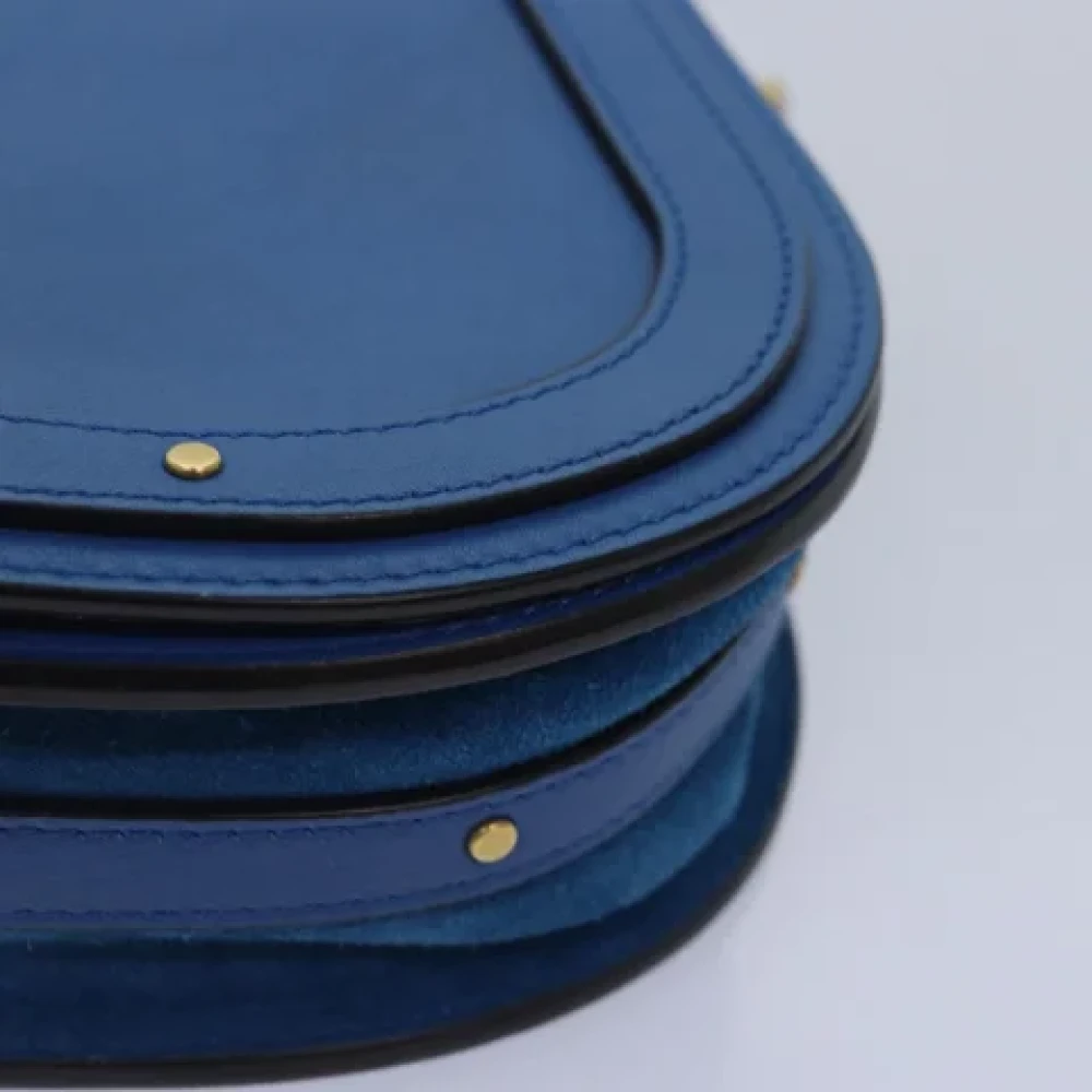 Chloé Pre-owned Leather handbags Blue Dames