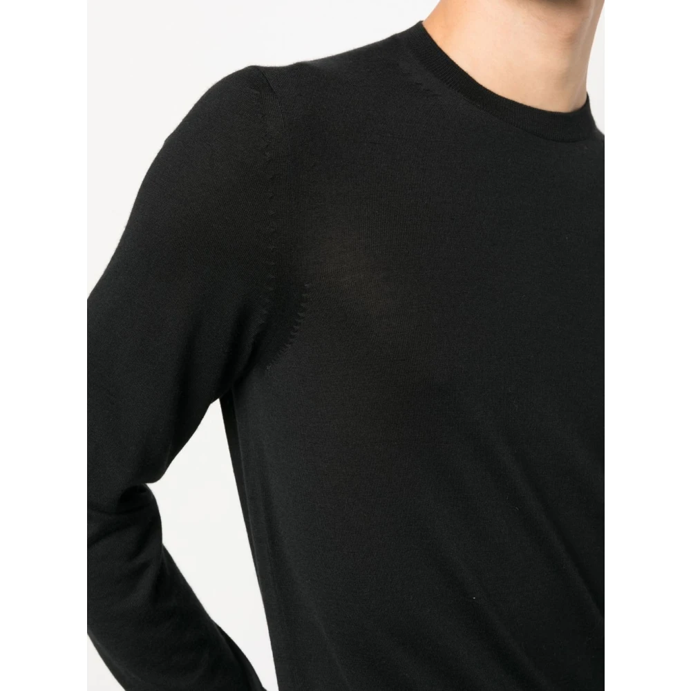 Tom Ford Kasjmier Zijde Sweater Nero Aw24 Black Heren