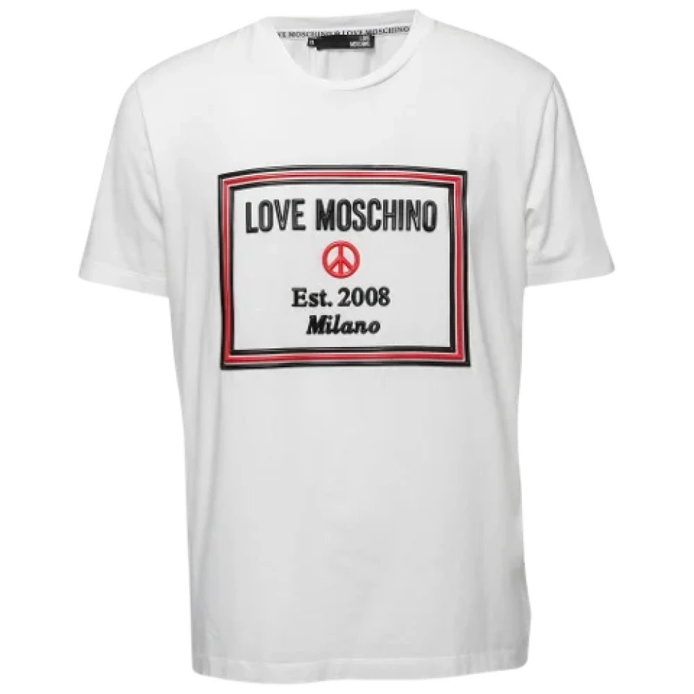 Moschino Pre-Owned Pre-owned Fabric tops White Dames