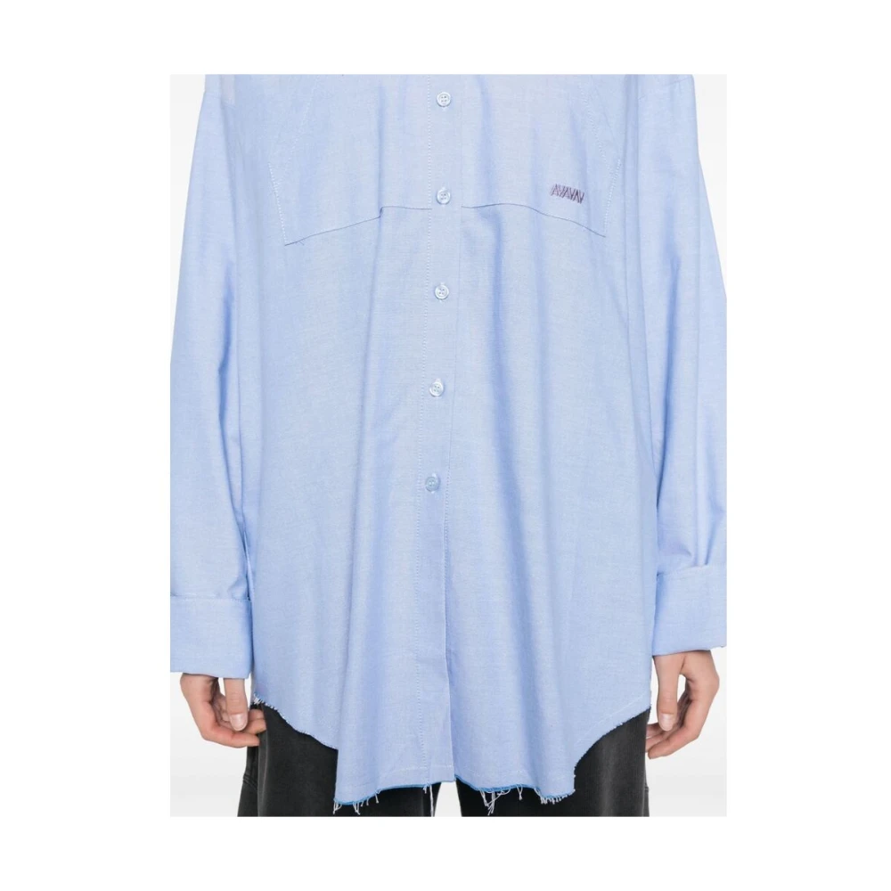 Avavav Blauw Katoenen Hoodie Shirt Blue Dames