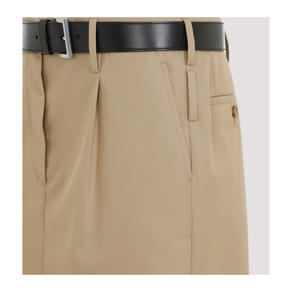 Prada Elegante Nude & Neutrals Rok Beige Dames