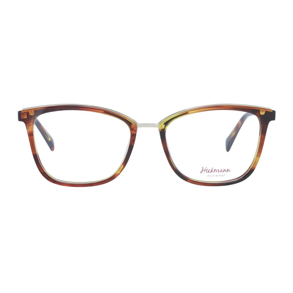 Ana Hickmann Bruin Acetaat Rechthoekige Optische Monturen Brown Dames