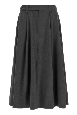 Cool Wool Mélange Midi Kjole
