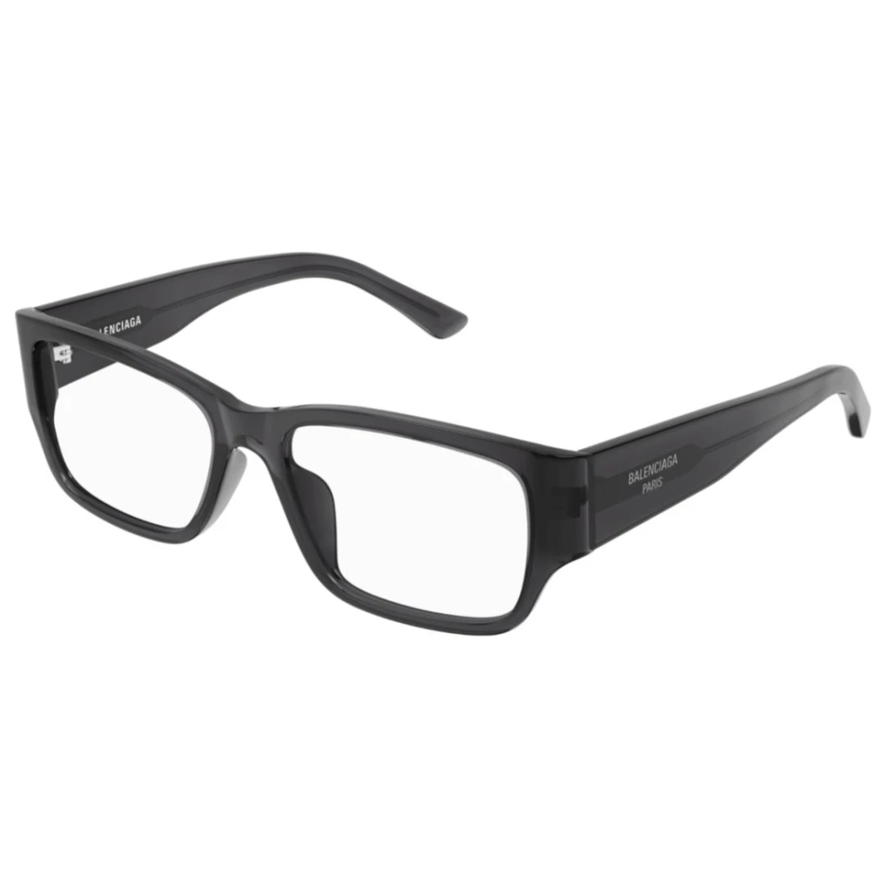 Balenciaga Unisex Gray Glasses, 55 Mm, Square Optical Frame