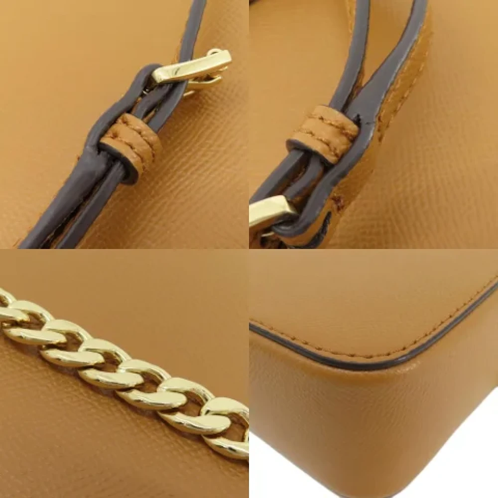Michael Kors Pre-owned Leather shoulder-bags Brown Dames