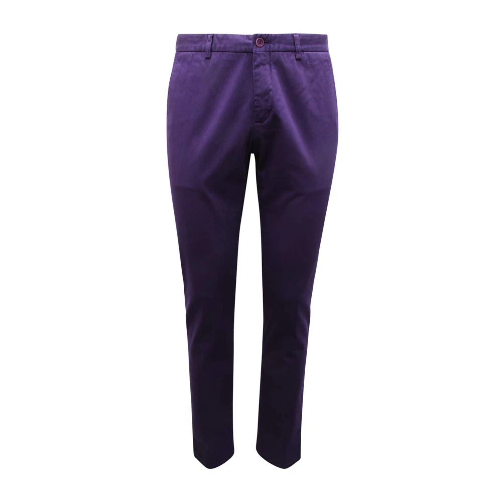 Etro Men's Purple Chinos, S, Stylish Trousers