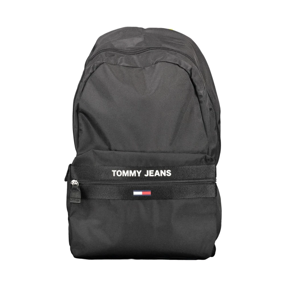 Tommy Hilfiger Men's Black Polyester Backpack
