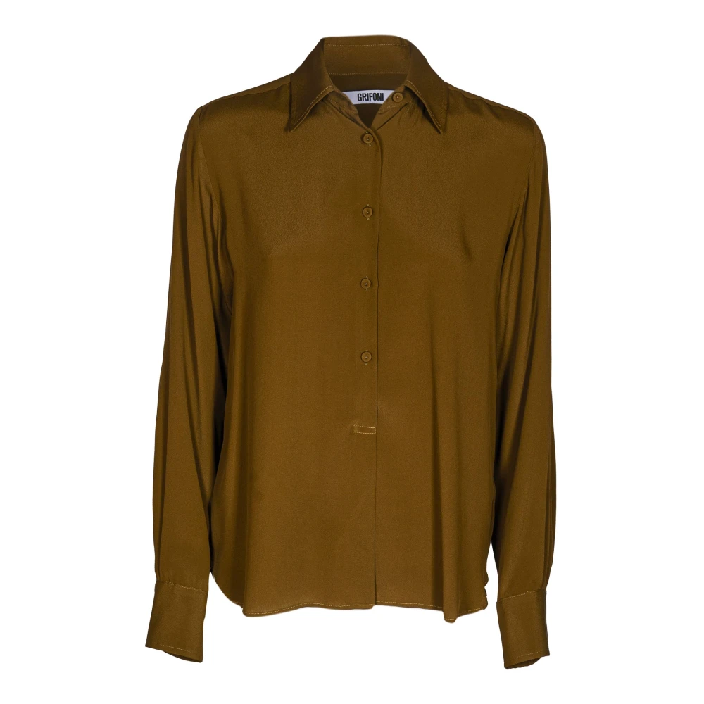 Blouses & Shirts > Shirts - - Mauro Grifoni - Modalova