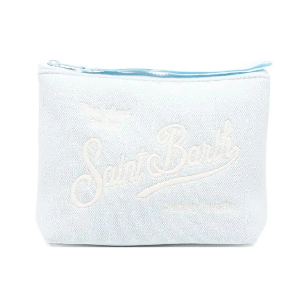 Mc2 Saint Barth Women's Blue Toilet Bags, One Size, Aline Pochette