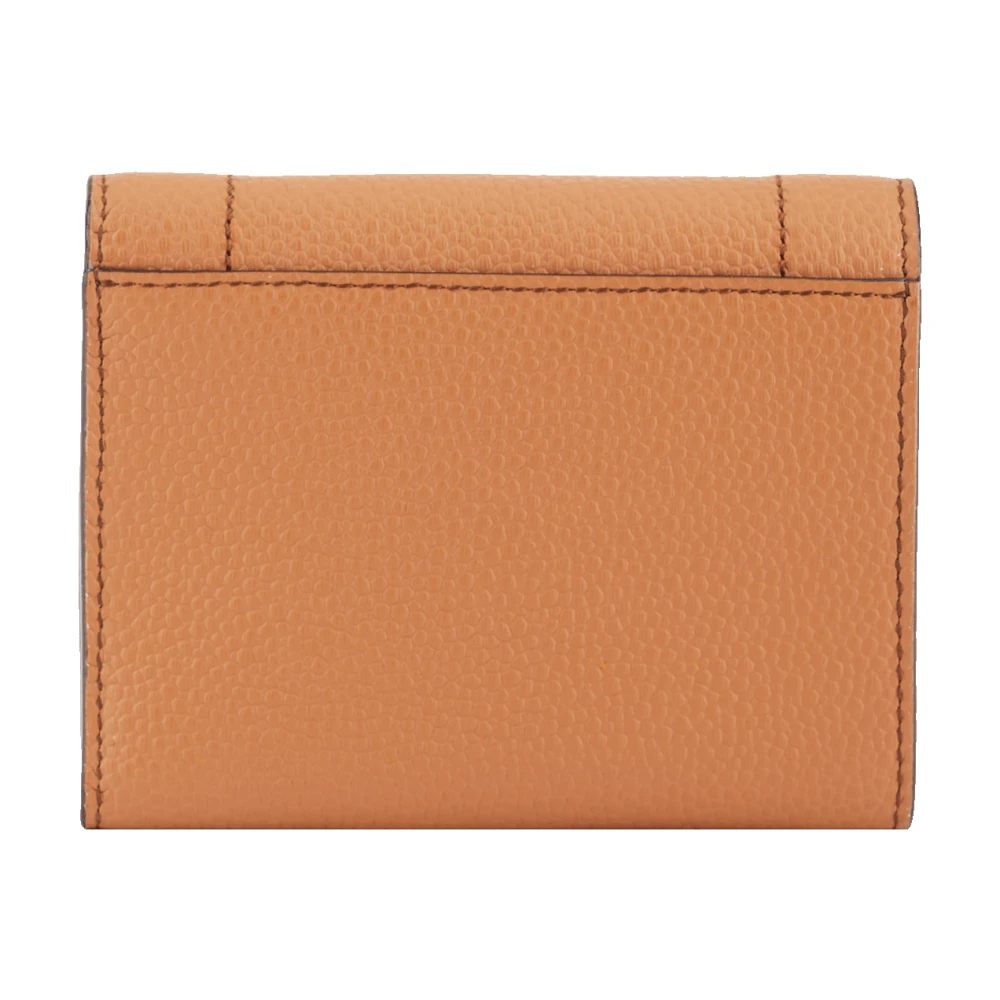 Lancel Compacte Portemonnee Ninon Bruin Leer Brown Unisex