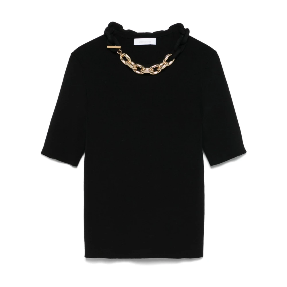 Rabanne - Tops > T-Shirts - Black - Rabanne - Modalova