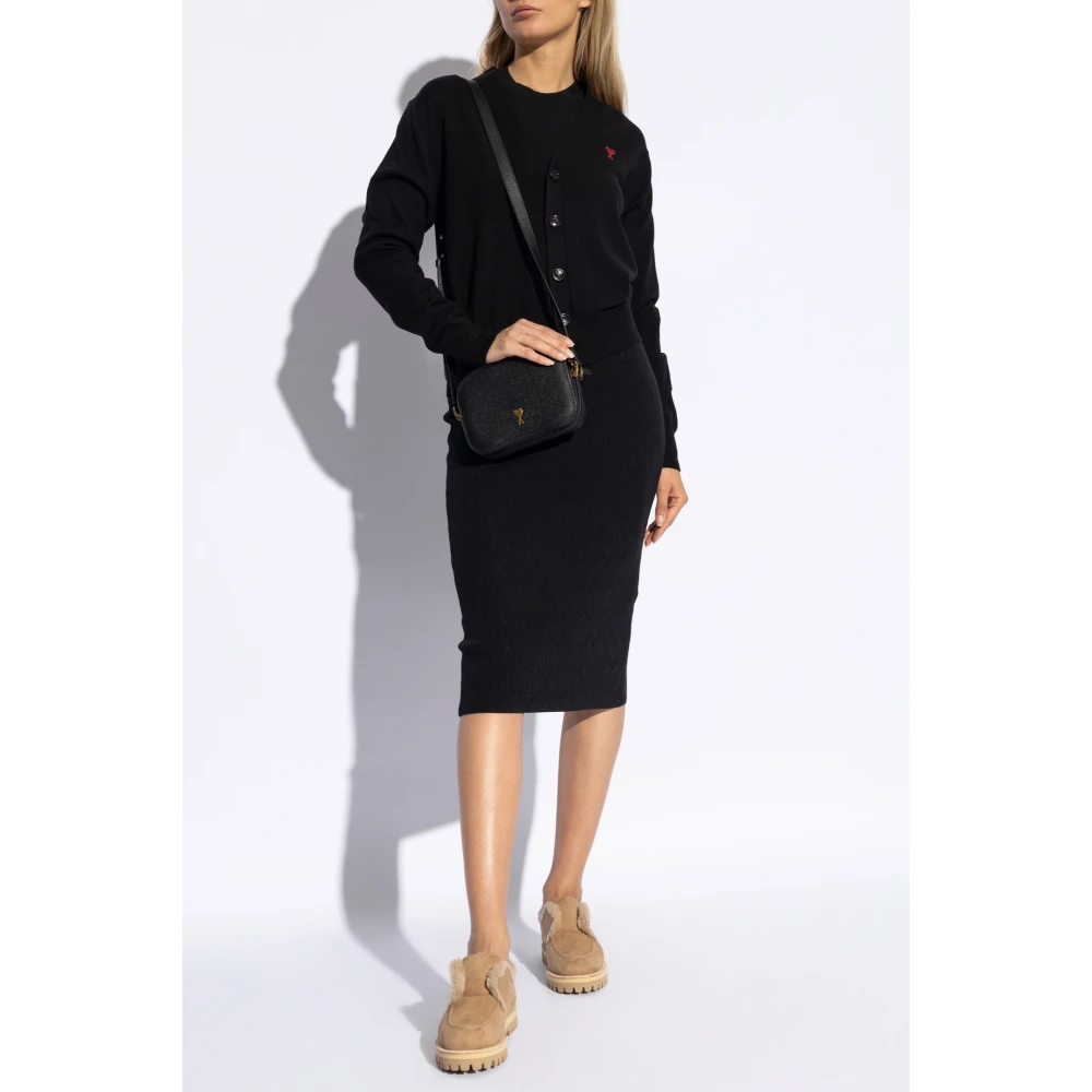 Ami Paris Wollen vest Black Dames
