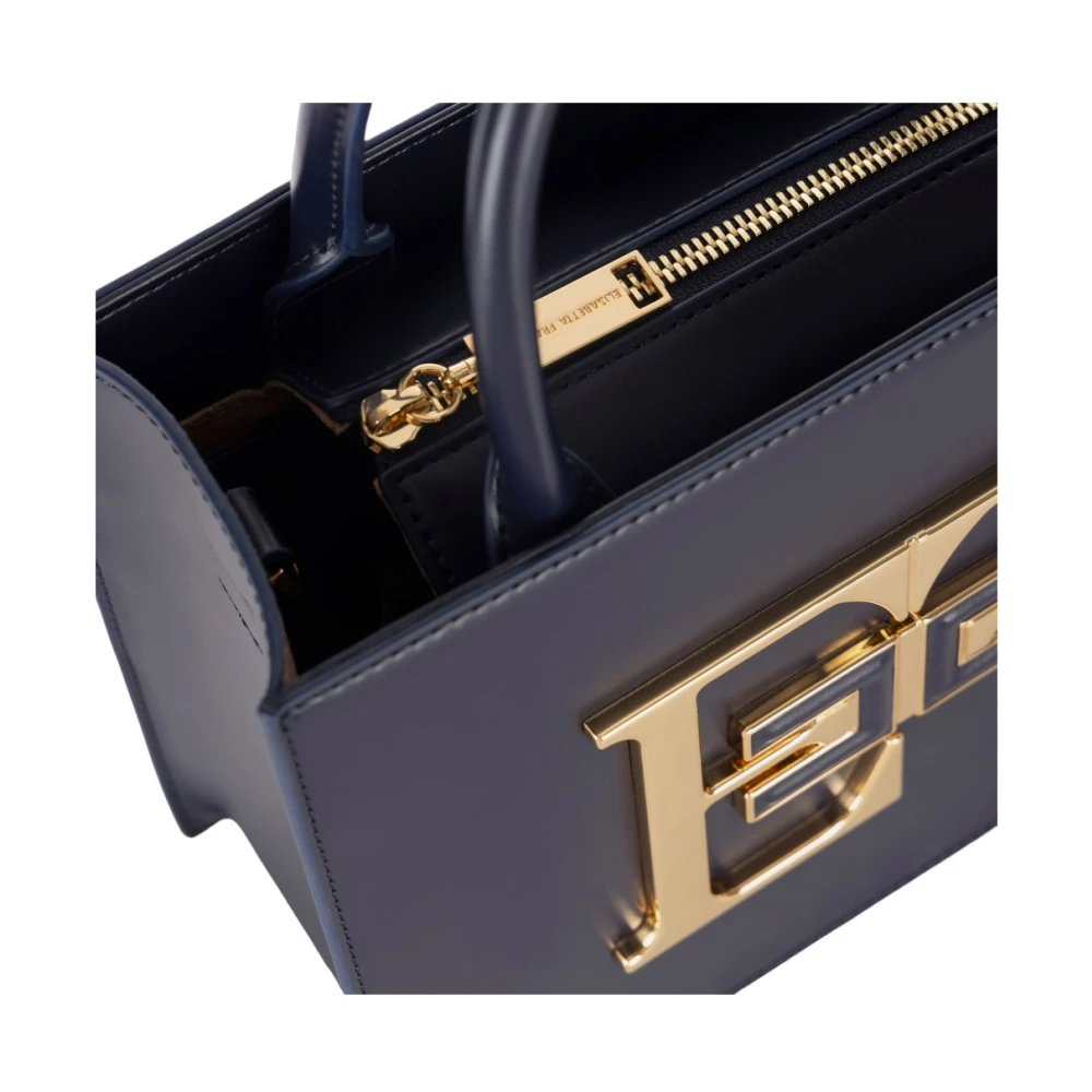 Elisabetta Franchi Stijlvolle Handtas voor Trendy Vrouwen Blue Dames