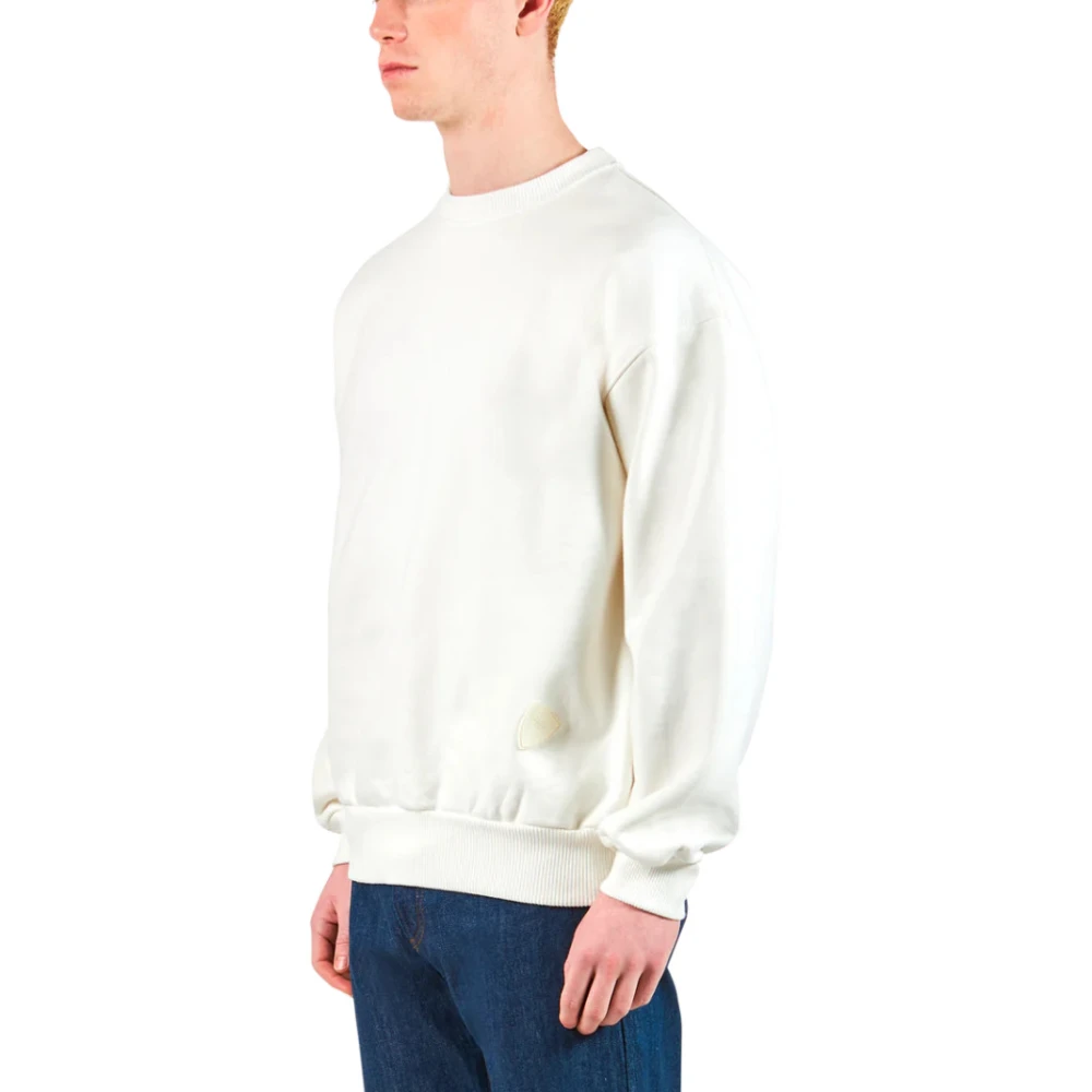 Philippe Model Graffiti Print Crewneck Sweatshirt White Heren