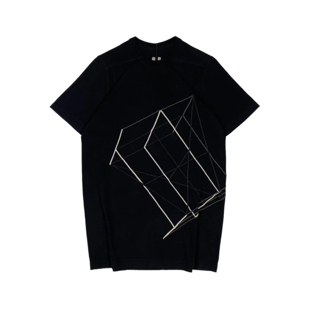 Rick Owens Unique Style T-Shirt Black Heren