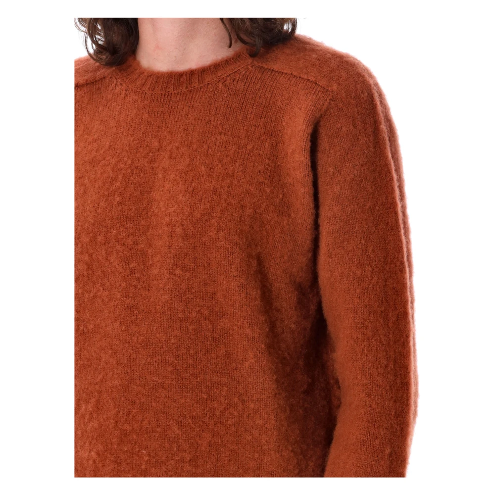 Howlin' Shaggy Bear Gebreide kleding Nuts Aw24 Brown Heren