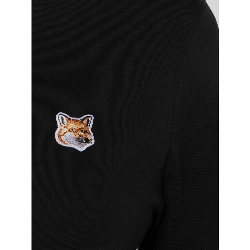 Maison Kitsuné Dames T-shirt Kleding Black Dames