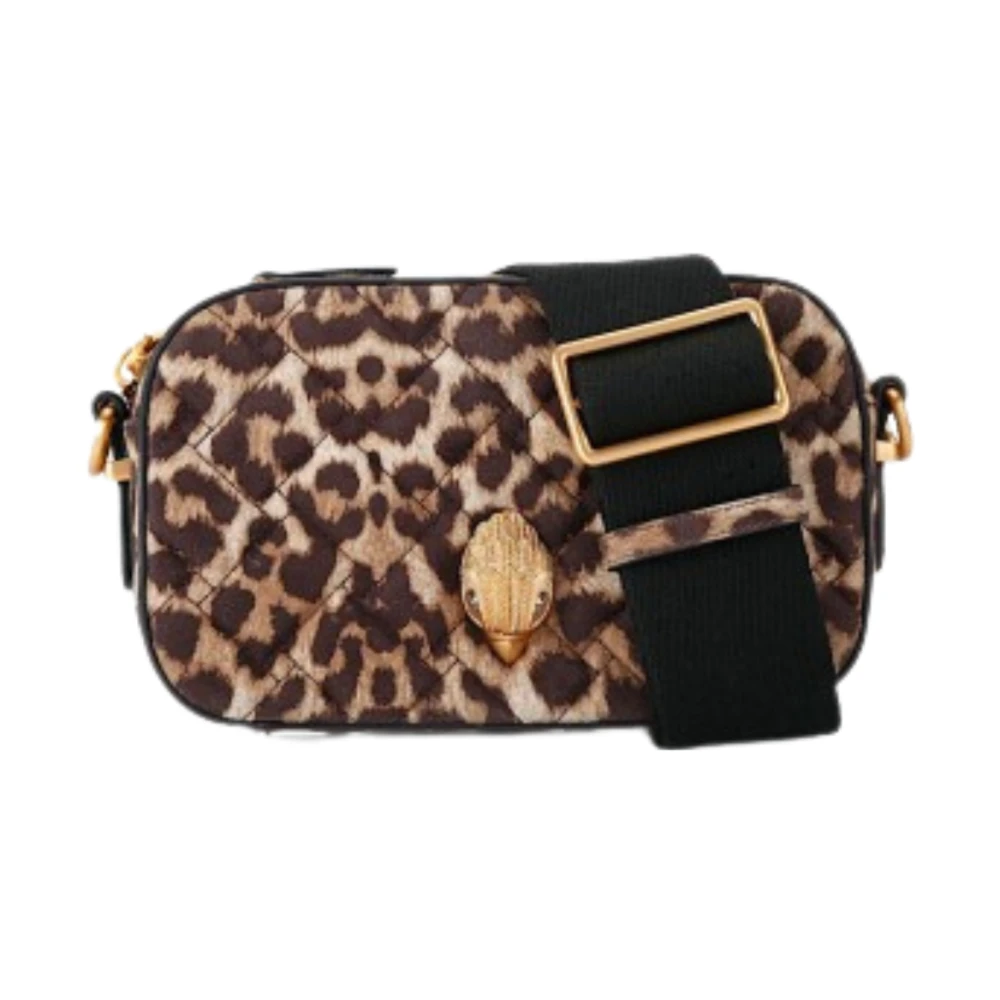 Kurt Geiger Bruine Cameratas Kensington Stijl Brown Dames