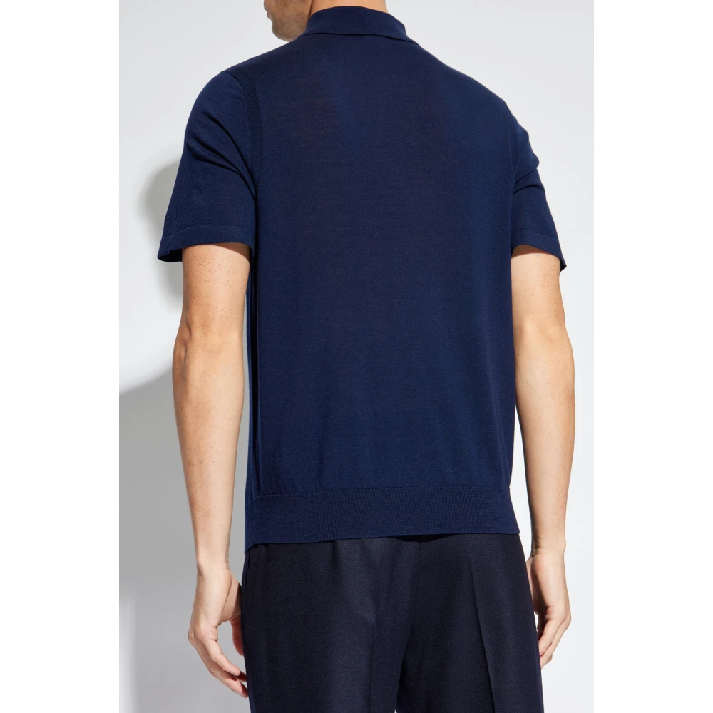 Paul Smith Wollen trui Blue Heren