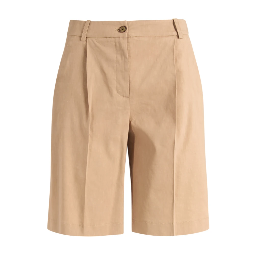 Pinko Women's Beige Bryana Bermuda - Casual Shorts - L - Shorts