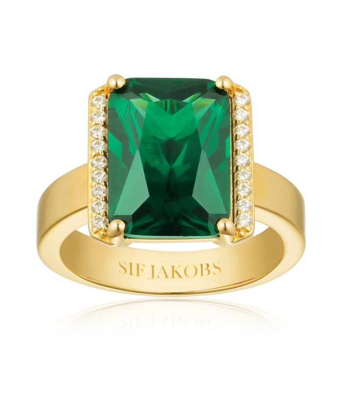 bague-doree-avec-zirconia-vert-taille-emeraude