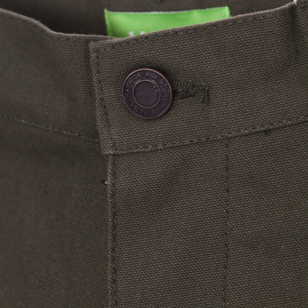 HUF Dubbele Knie Olijf Lange Broek Green Heren
