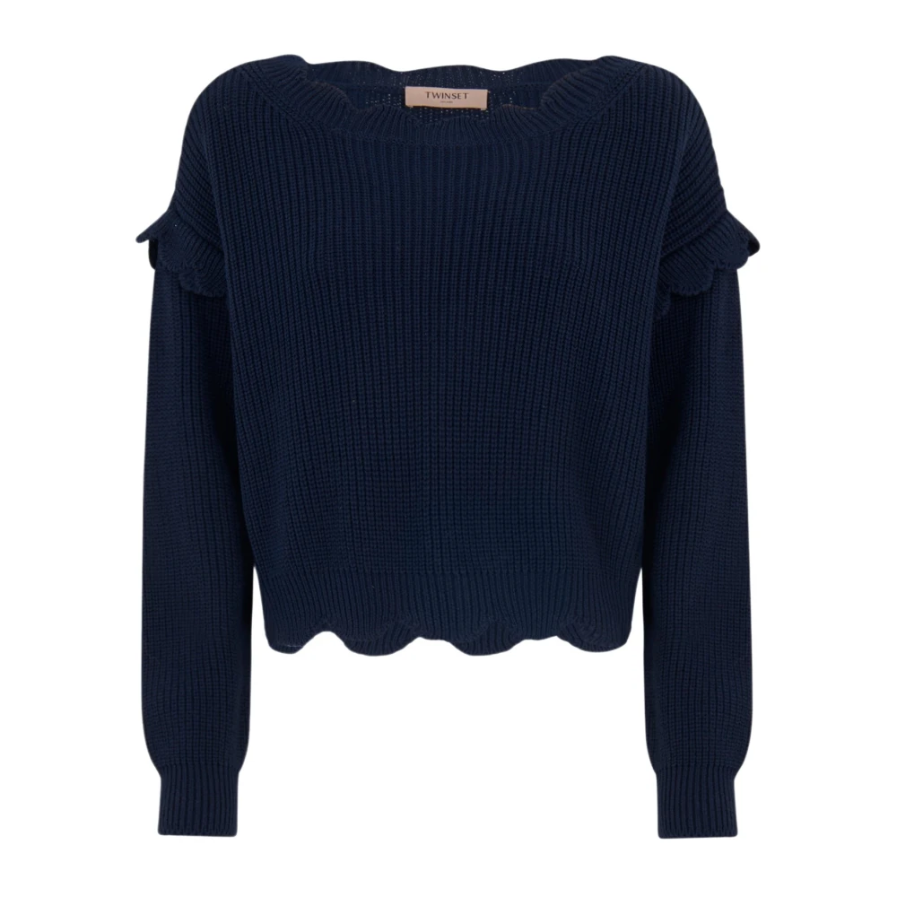 Knitwear > Round-neck Knitwear - - Twinset - Modalova