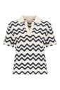 col-polo-manches-courtes-motif-biwave