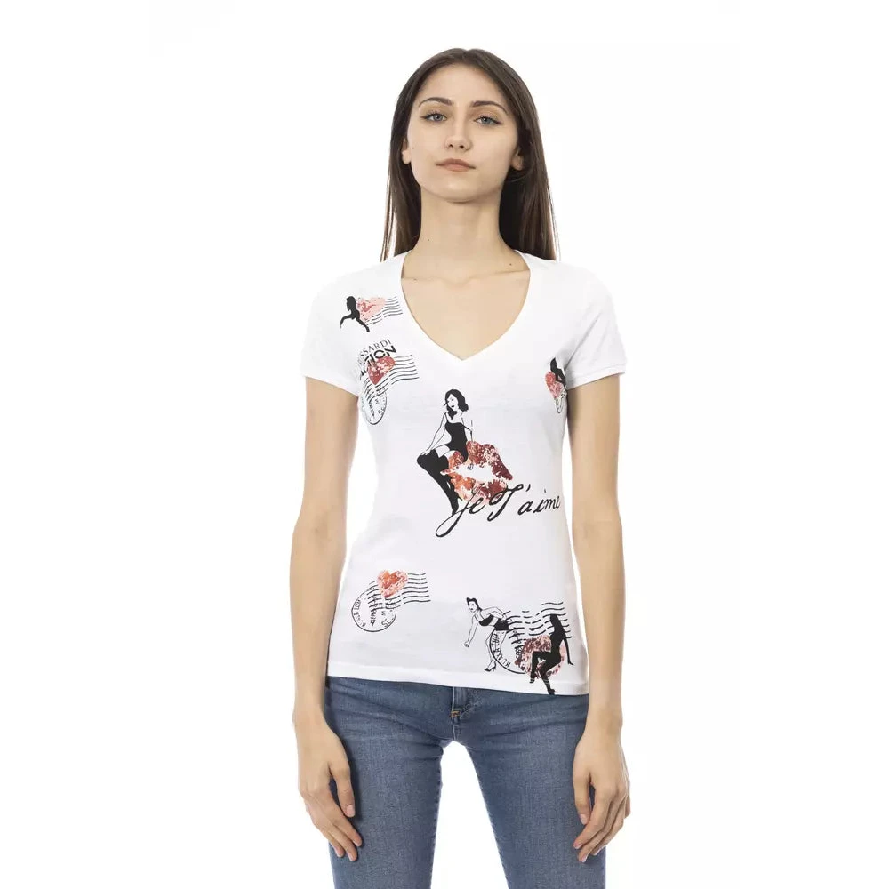 Trussardi Damen Weiß Oberteile, Xlgröße: