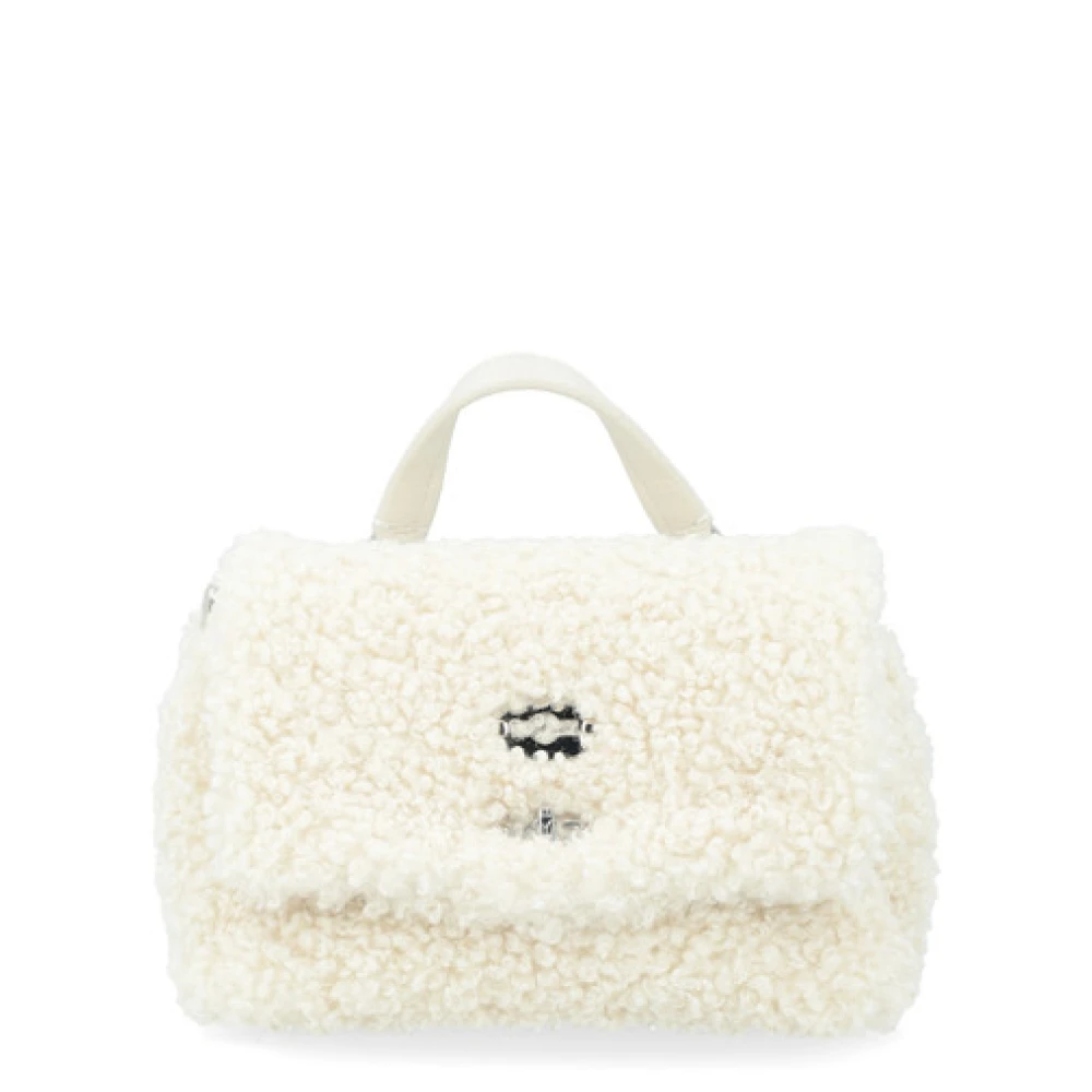 Zanellato Witte Faux Fur Postina Dolly Baby White Dames