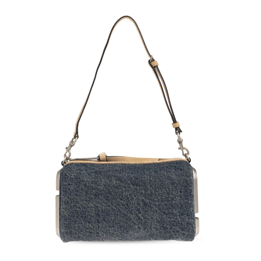 Marc Jacobs Kvinno Blå Väskor Dam, One Size, Läder, Snapshot Axelremsväska