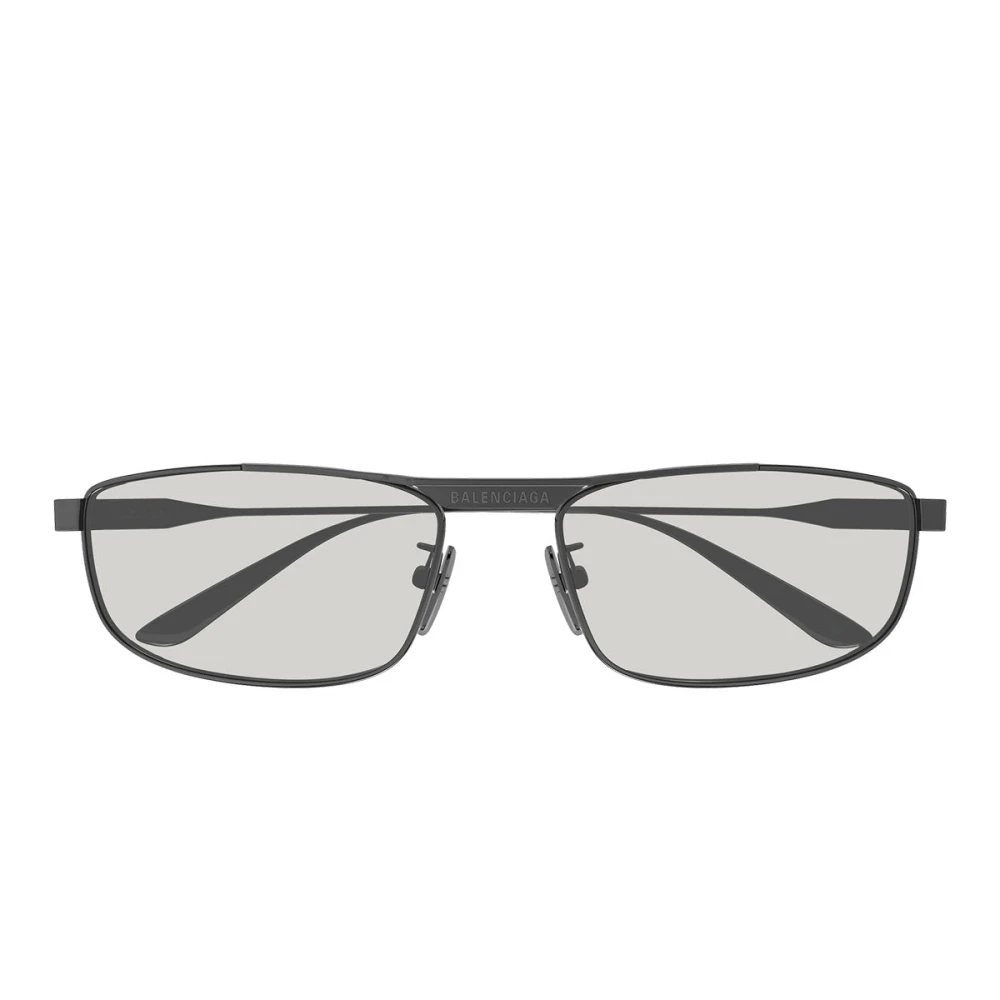 Balenciaga Unisex Gray Rectangle Sunglasses - Sunglasses - 61 Mm - Accessories