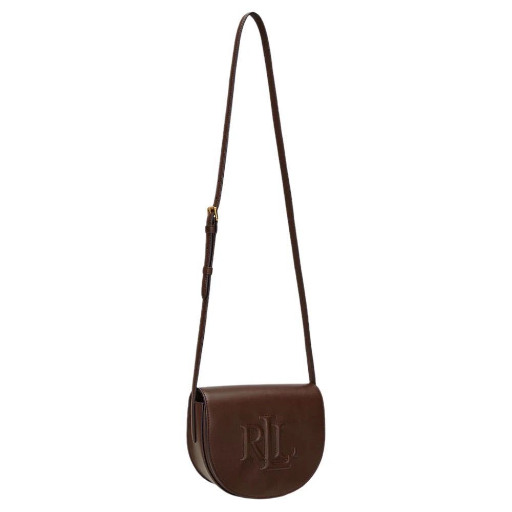 Ralph Lauren Bruine Witley Medium Crossbody Tas Brown Dames