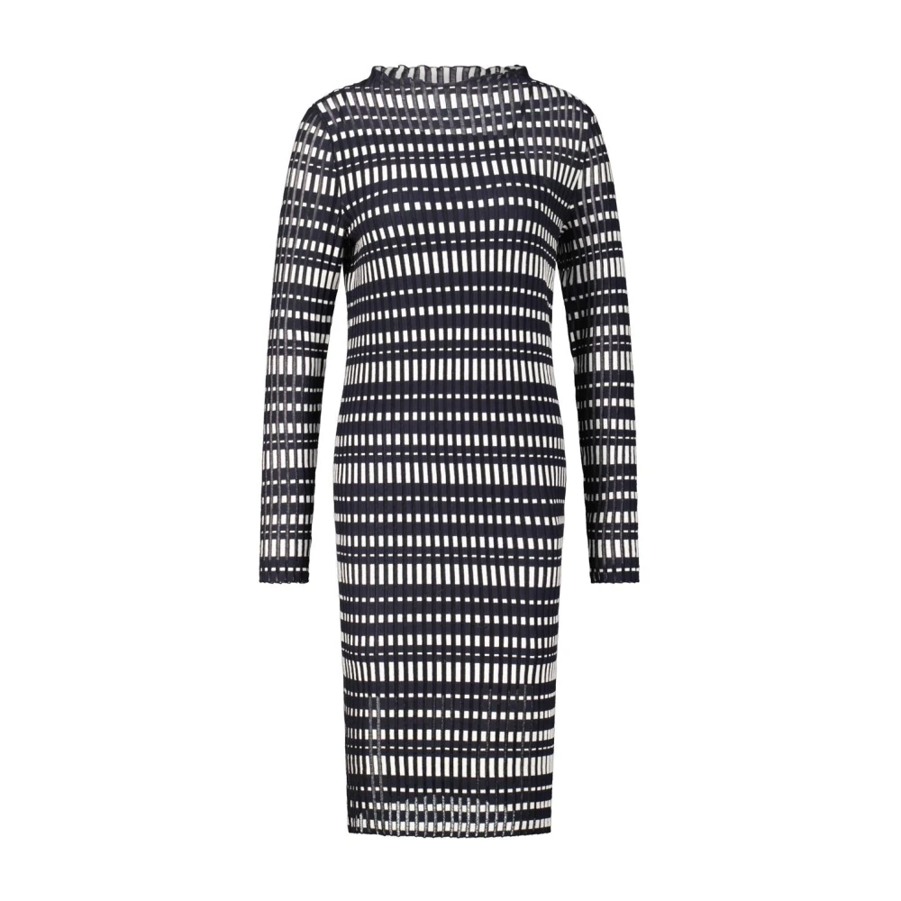 Marc Cain Jurk met Geometrisch Patroon Multicolor Dames