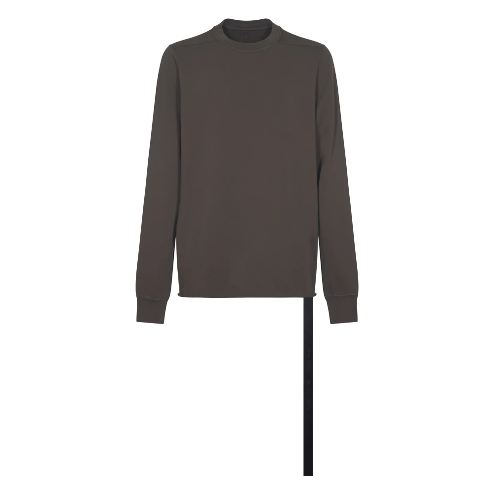 Rick Owens Crewneck Sweat Gray Heren