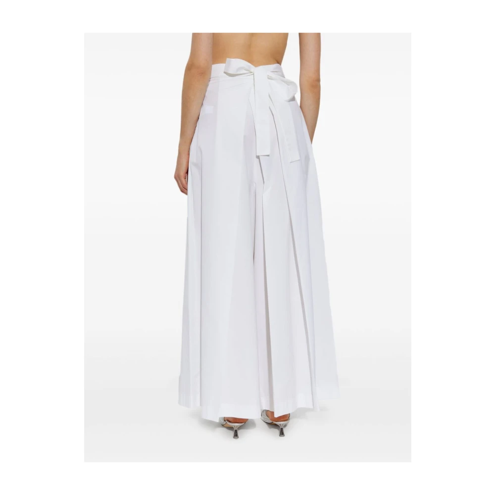 Fabiana Filippi Broek met stijlvolle details White Dames