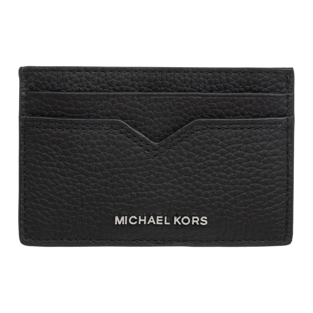 Michael Kors Minimalist Kaarthouder Portemonnee Black Heren