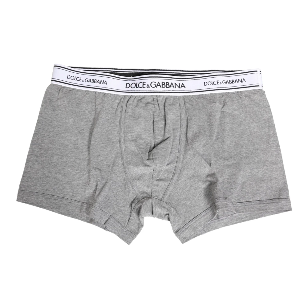 Dolce & Gabbana Men's Gray Boxer - Underpants - S - Underwear