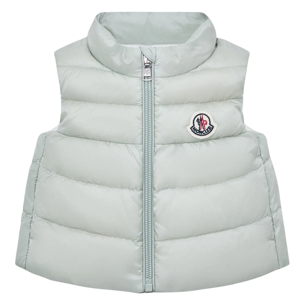 Moncler Girls Gray Hiva Gilet - Waistcoats - 3 Y - Kids