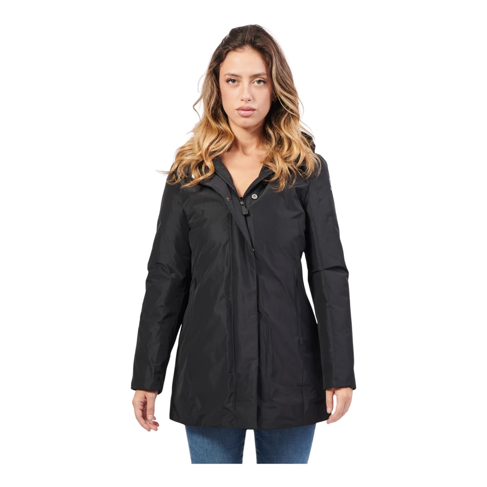 Suns Zwarte Parka met hoge prestatiekenmerken Black Dames