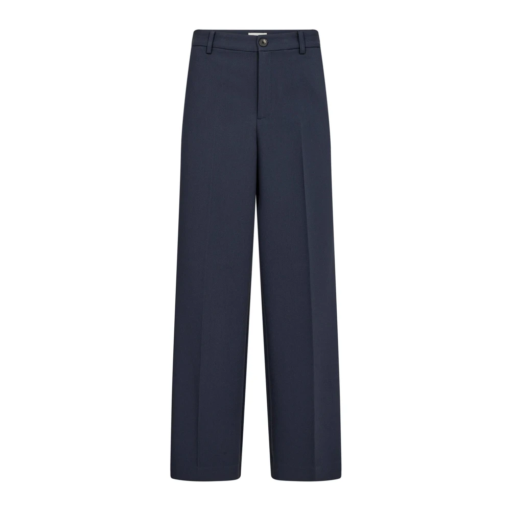 Part Two Women's Blue Stylish After Midnight Trousers - Straight Trousers - L - Trousers