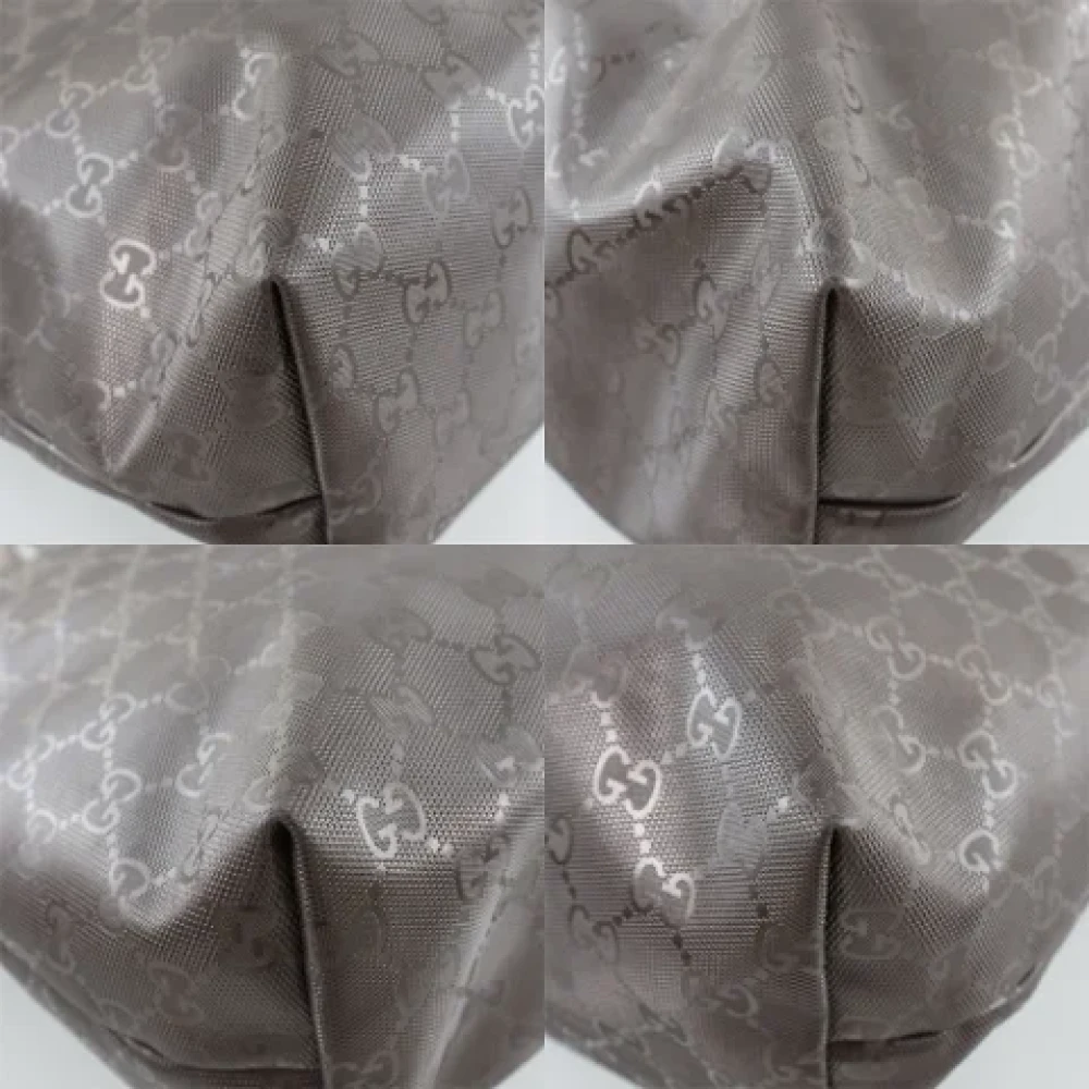 Gucci Vintage Pre-owned Fabric handbags Gray Dames