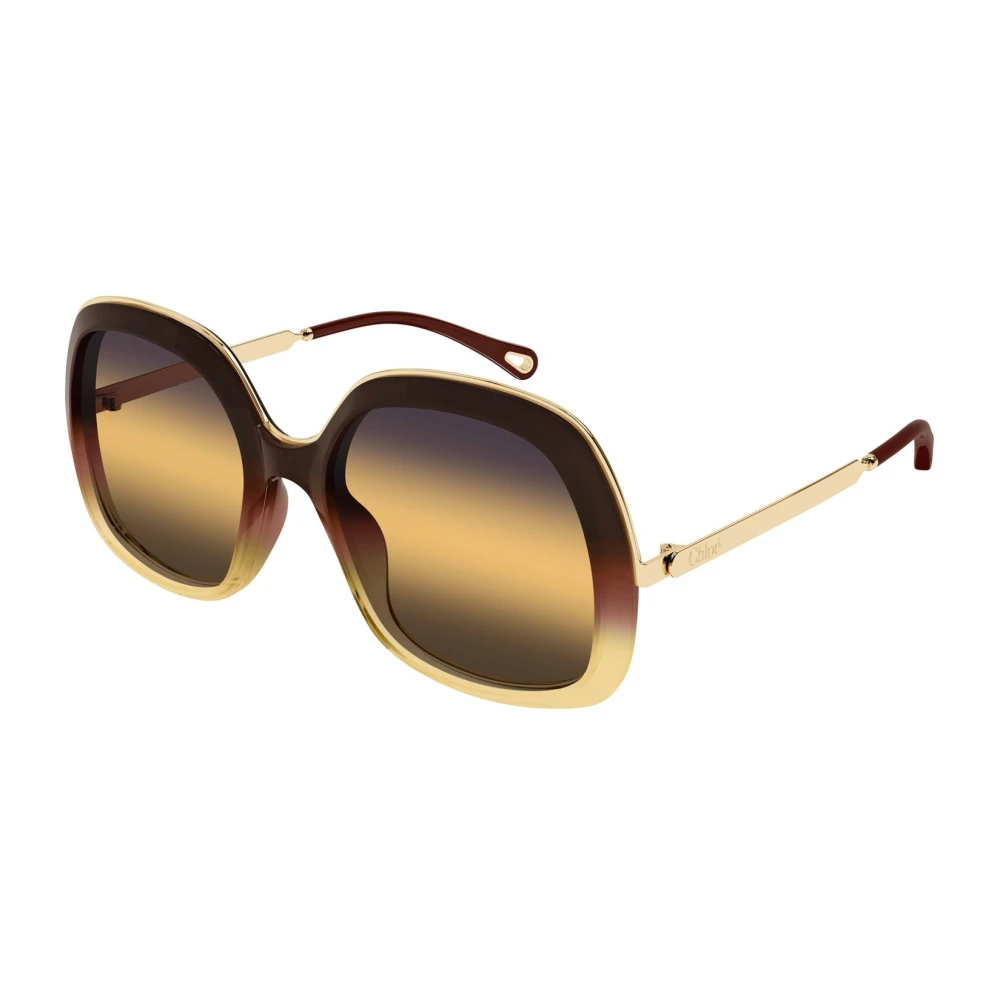 Chloé Women's Yellow Sunglasses, 56 Mm, Ch0327s 003 Sunglasses