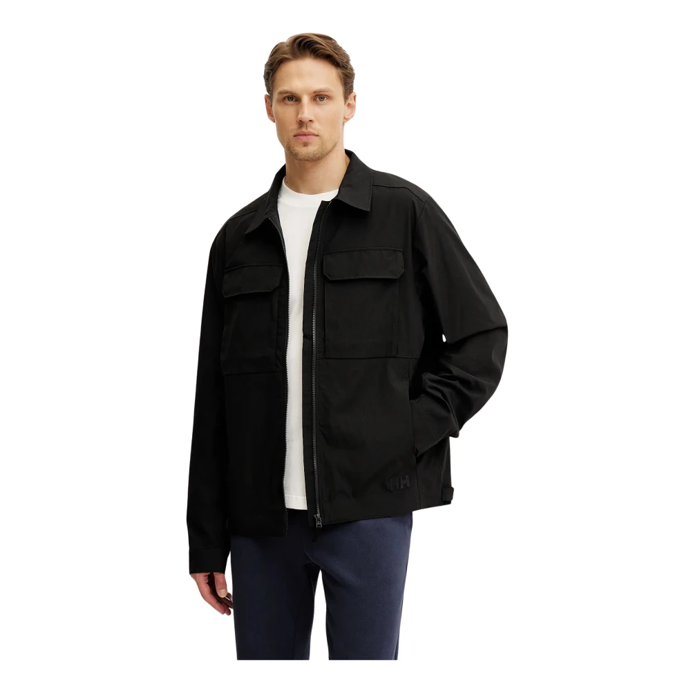 Helly Hansen Uomo Nero Impermeabile Escape - Immagine 2