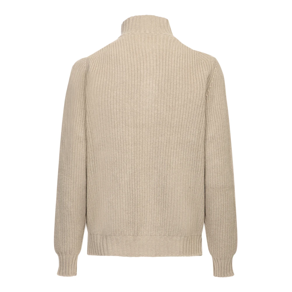 Dell'oglio Beige Cardigan Sweater Aw24 Beige Heren