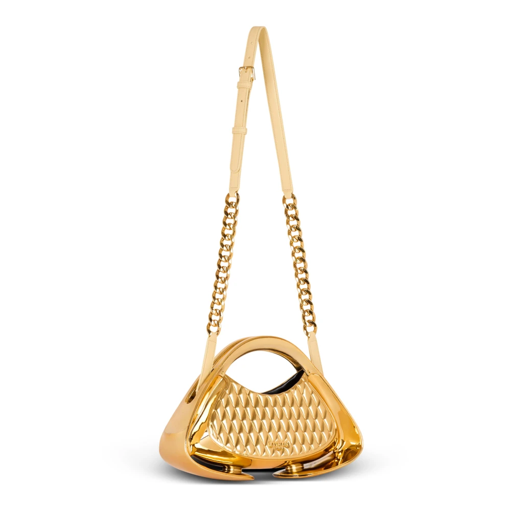 Balmain Gewatteerde medium Jolie Madame tas Yellow Dames