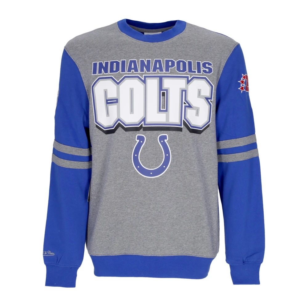 Mitchell & Ness NFL Crewneck Sweatshirt Indianapolis Colts Gray Heren