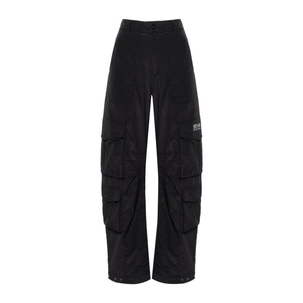 Golden Goose Cargo Technical Trousers Black Dames